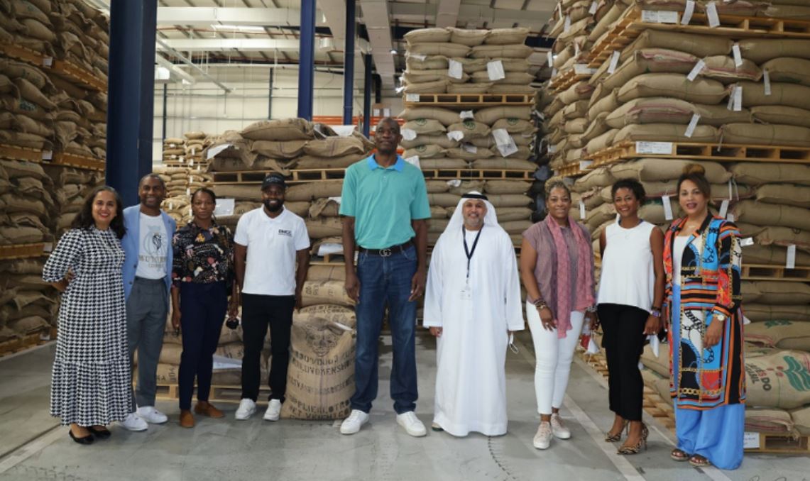 Mutombo Coffee Founder, Dikembe Mutombo Visits DMCC Coffee Centre in Dubai to Broaden his Coffee Product Line - Mutombo Coffee