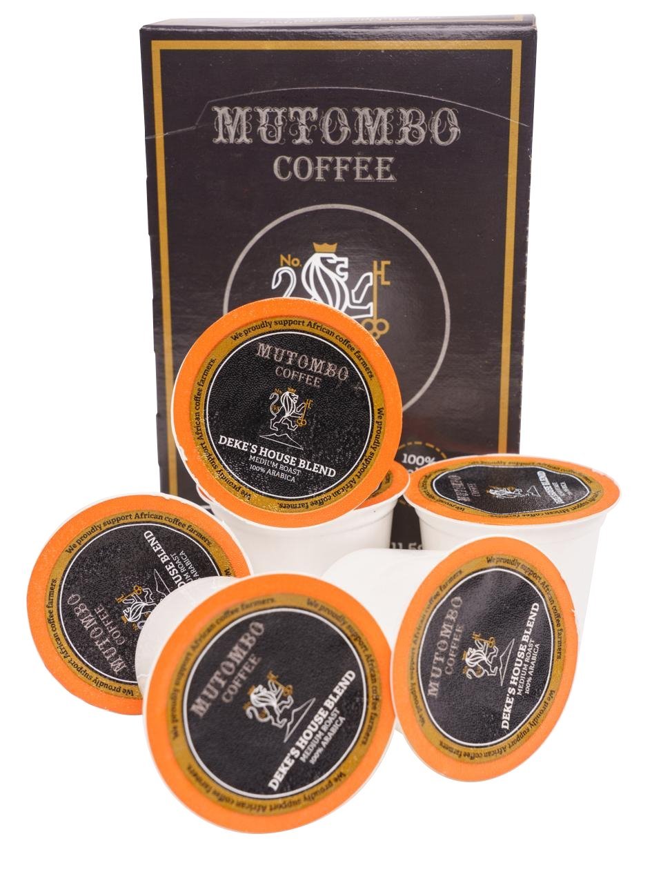 Deke's House Blend - Dark Roast K - Cups® Compatible - Mutombo Coffee