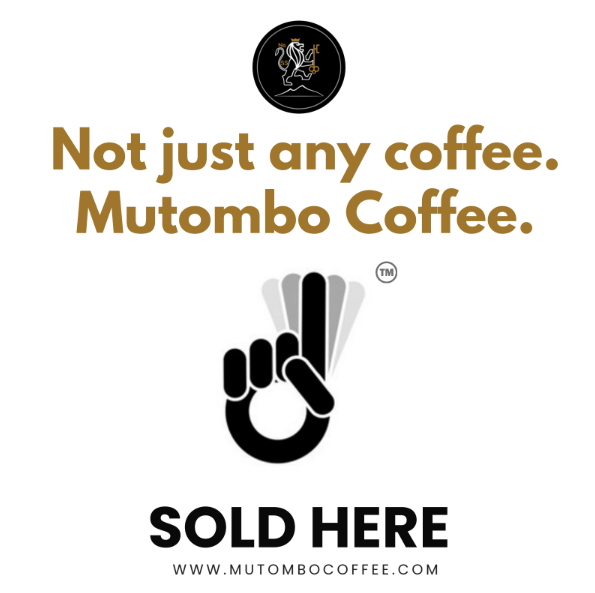 Mutombo Coffee SOLD HERE Stickers Pre - Orders - Custom Stickers - Just For You!! - Mutombo Coffee