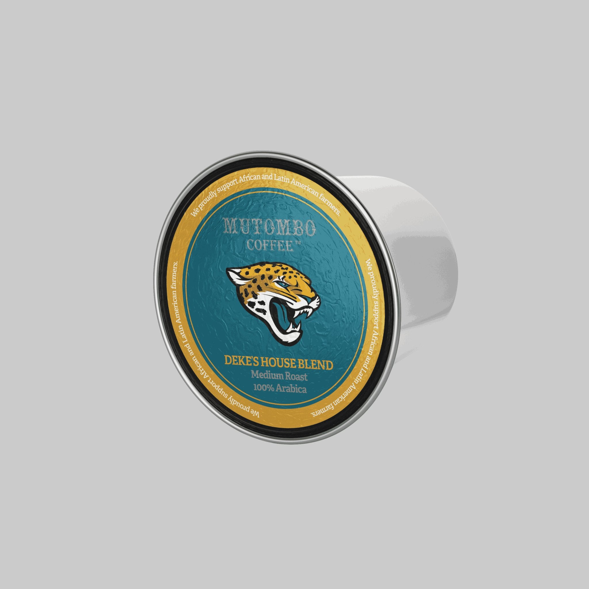 Pre - Order Exclusive: Jacksonville Jaguars K - Cups - Mutombo Coffee