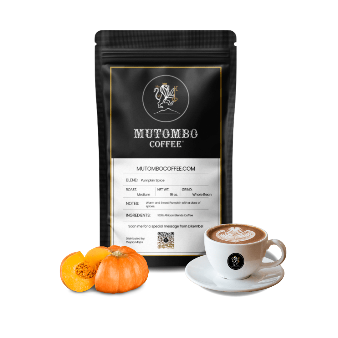 Pumpkin Spice Medium Roast Drip 16 oz. - Mutombo Coffee