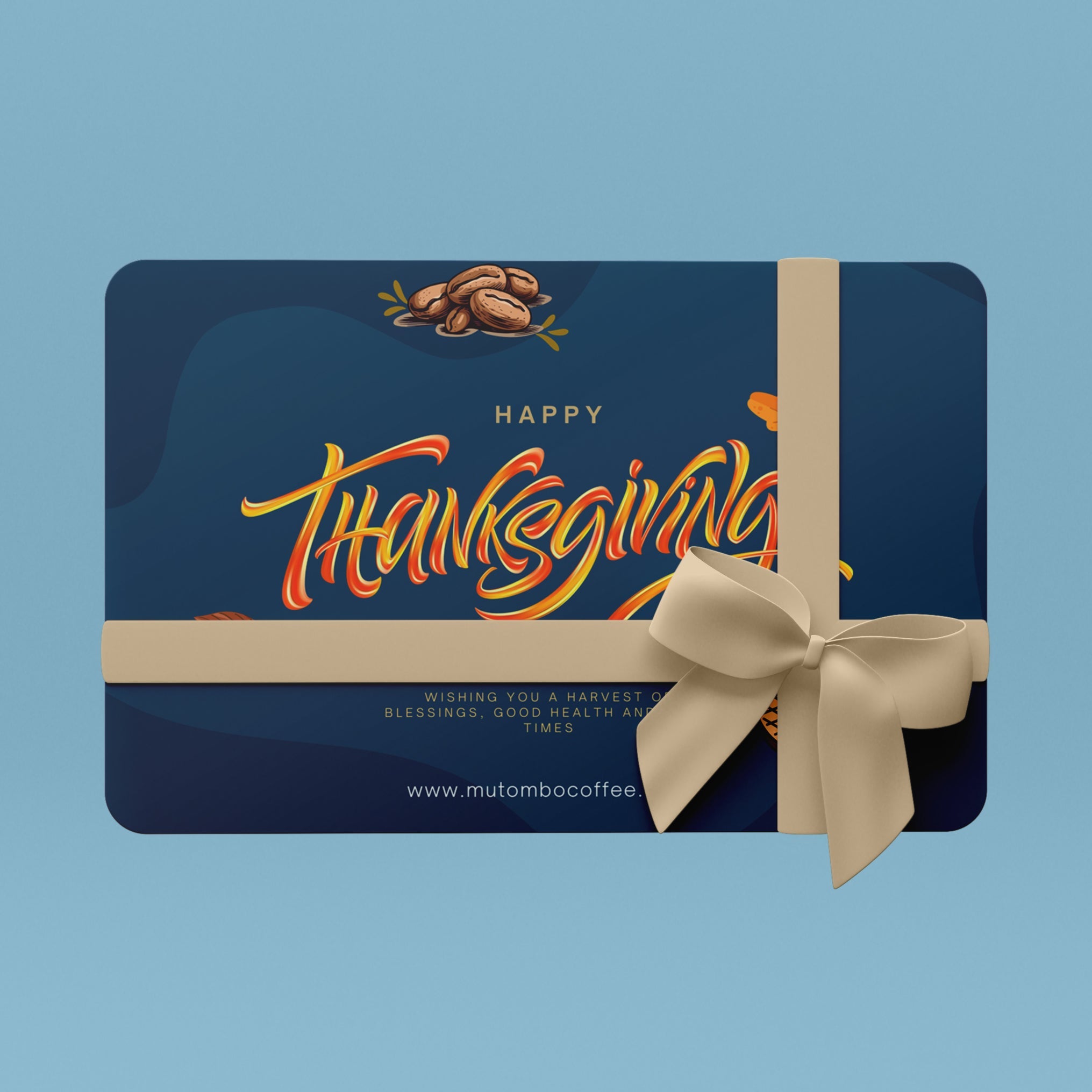 Thanks Giving Gift Card - Mutombo Coffee